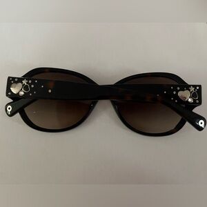 Authentic Coach Cameron Dark Tortoise Sunglasses frame